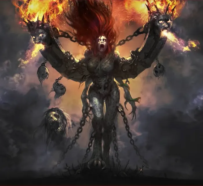 Diablo 4 Andariel artwork