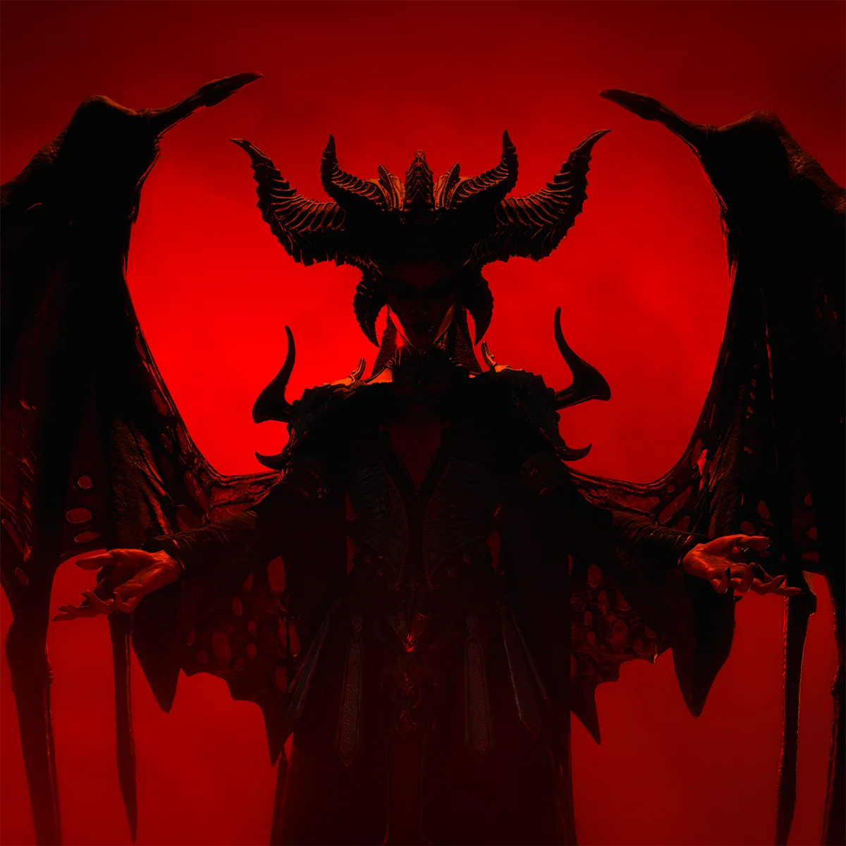 Diablo 4 Lilith standing in red mist