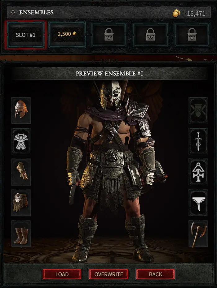 Diablo IV Wardrobe Ensemble