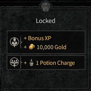 D4 Renown System Extra Potion Charge