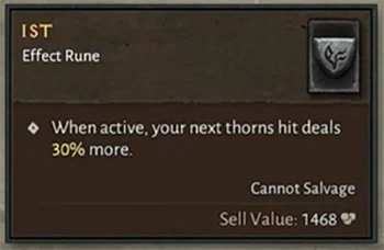 Diablo 4 Ist Effect Rune