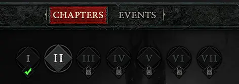 Diablo 4 Season Journey chapters