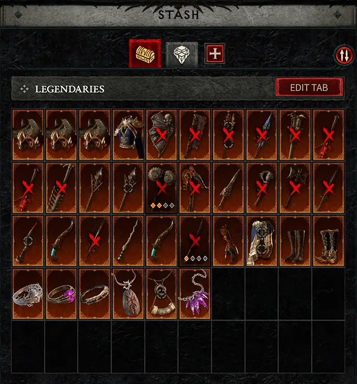 Diablo 4 shared Stash