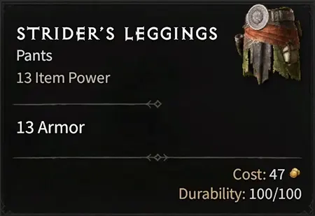 Diablo IV Normal quality boots