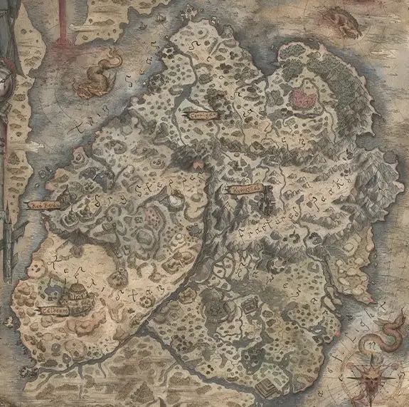 How big is Diablo 4 map