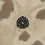 Diablo 4 unactiviated Waypoint map icon