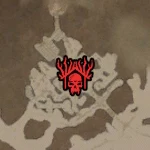 Diablo 4 uncompleted Stronghold map icon