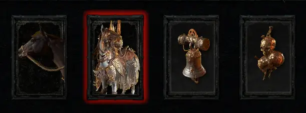 Diablo 4 Weight of Gold Prestige Mount cosmetics