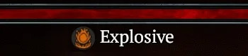 Diablo 4 Explosive Elite affix