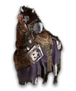 Diablo 4 Dark Knight's Barding Mount Armor