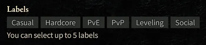 Diablo IV Clan labels