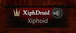 Voice chat icon beside Diablo 4 player name