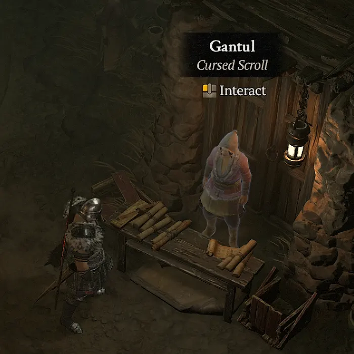 Diablo 4 Cursed Scroll Vendor