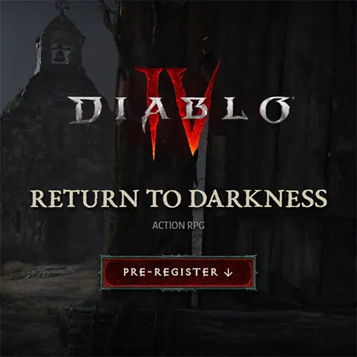 Diablo 4 beta sign-up button