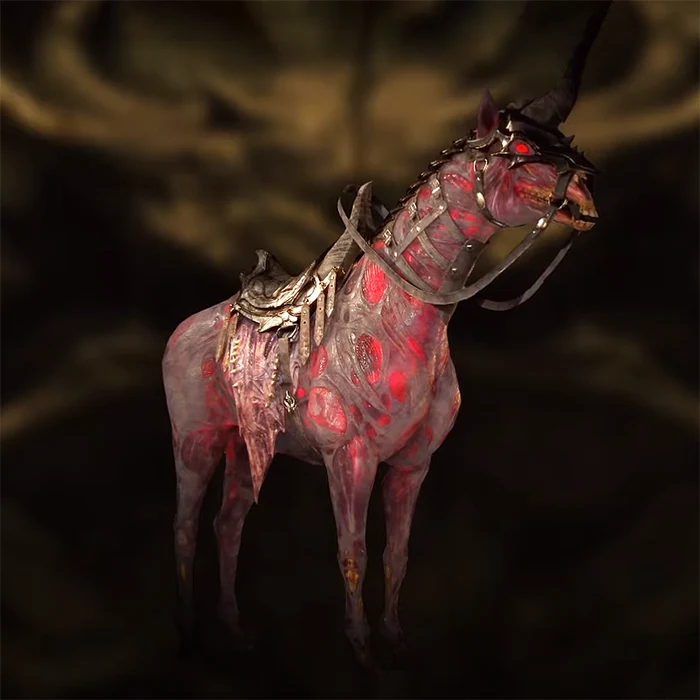Diablo 4 Hellborn Carapace mount armor