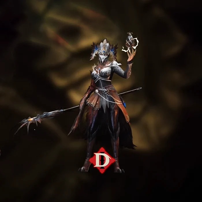 Diablo IV Umber Winged Darkness armor