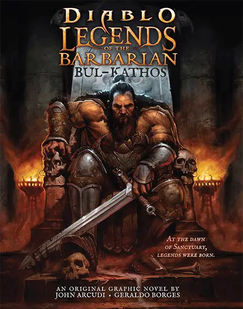 Diablo book Legends of the Barbarian