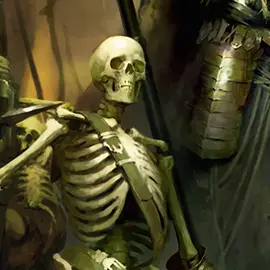 Diablo 4 Drowned Skeleton family